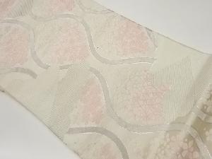 花尽くし・立涌に雲模様織出し袋帯